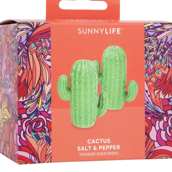 Sunnylife salt and pepper cactus shakers - Picture 1 of 3